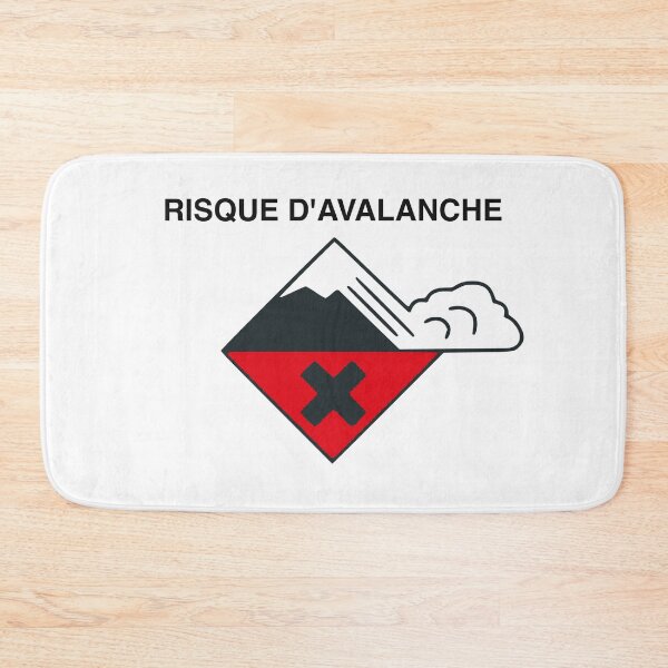 Item preview, Avalanche risk signs designed and sold by Timena.