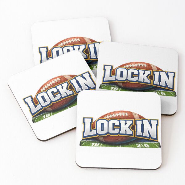 Item preview, LOCK IN Football Motivation Shirt designed and sold by Elias Rodriguez.