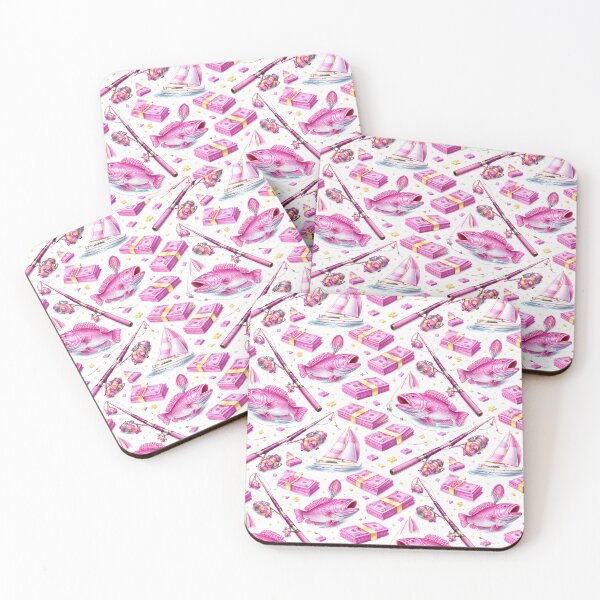 Item preview, Fishing Is Expensive Propellers Pink White designed and sold by ChristinasMess.