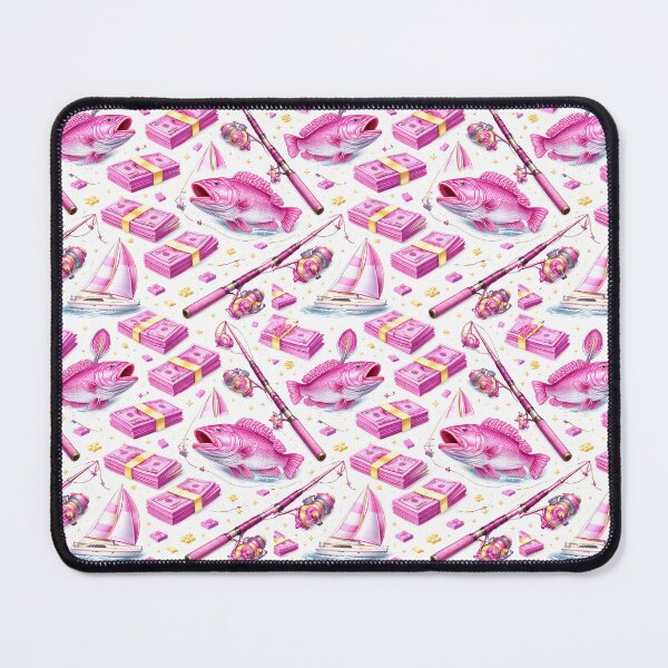 Item preview, Fishing Is Expensive Propellers Pink White designed and sold by ChristinasMess.