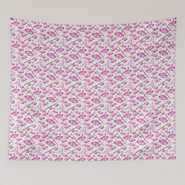 Item preview, Fishing Is Expensive Propellers Pink White designed and sold by ChristinasMess.