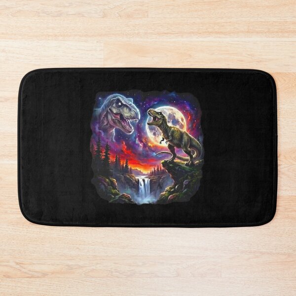 Item preview, T-Rex Dinosaur Howling At The Moon Vintage 90s Retro Graphic designed and sold by EvrmoodCo.