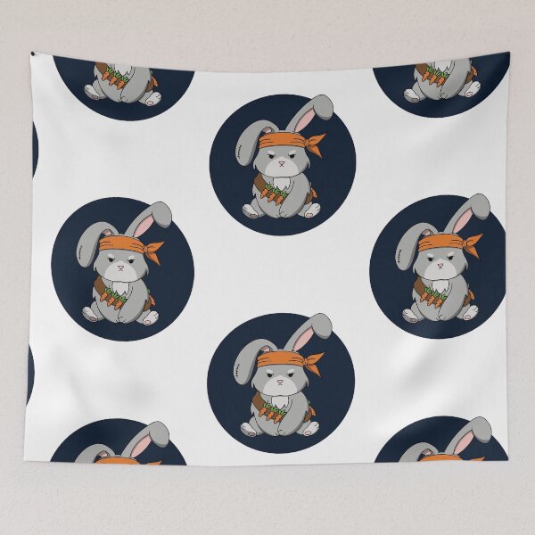 Aperçu de l'œuvre Rambo Rabbit  créée et vendue par Sarahbidou.