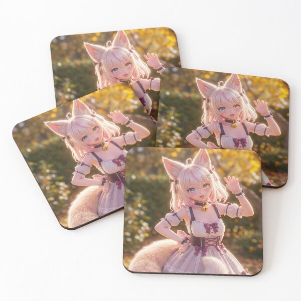 Item preview, 3D Kawaii Nekomimi: Gothic Lolita Platinum Fox Girl designed and sold by Keo Store.
