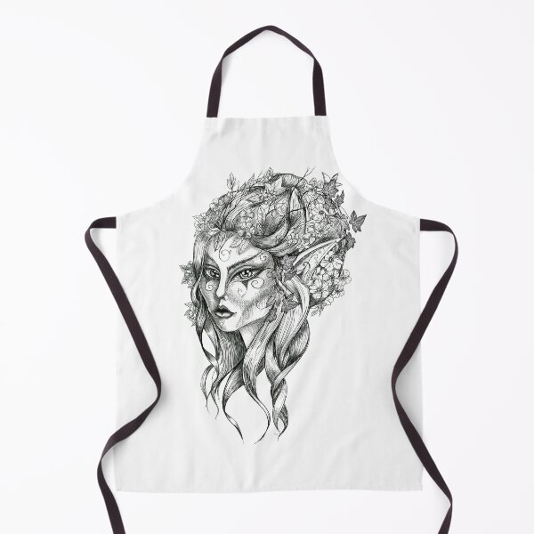 Item preview, Fantasy fae with flowers in her hair designed and sold by TraceyEvansArt.