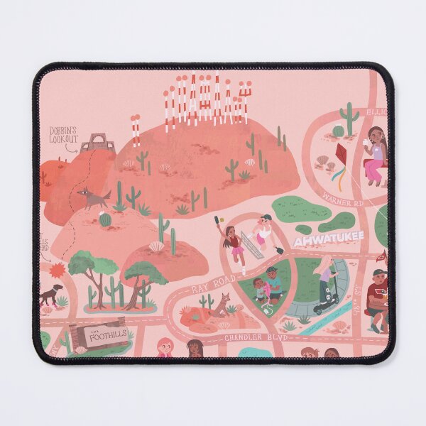 Item preview, Ahwatukee Map designed and sold by mikirose.