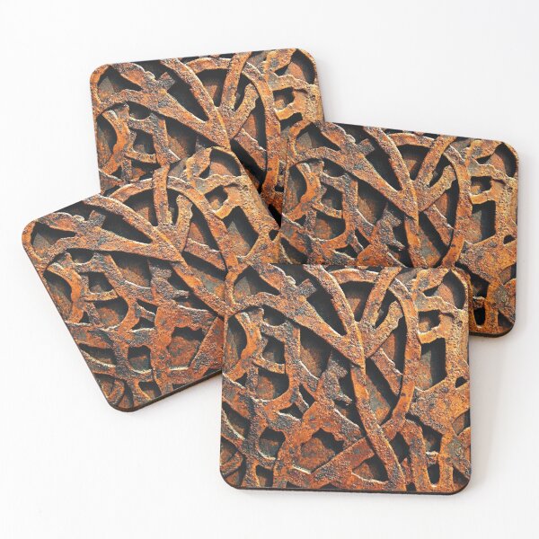 Item preview, Industrial Urban Rusted Hues Metallic-Like Design Abstract designed and sold by DEC02.