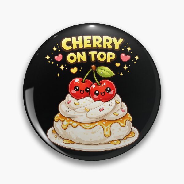 Item preview, Cherry On Top Cute Cherries Dessert designed and sold by Papier Atelier Art.