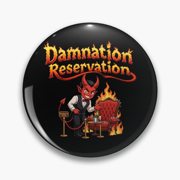 Item preview, Damnation Reservation designed and sold by NeonTeePrint.