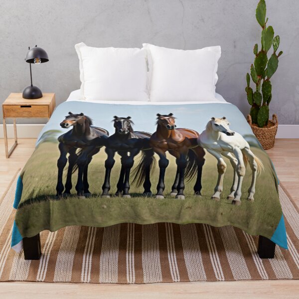 Item preview, Horses  picture in the pasture designed and sold by laurakerr.