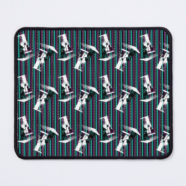 Item preview, Cat & Dog with Farm Window on Teal & Purple Stripe designed and sold by Digitalmyth's Designs.