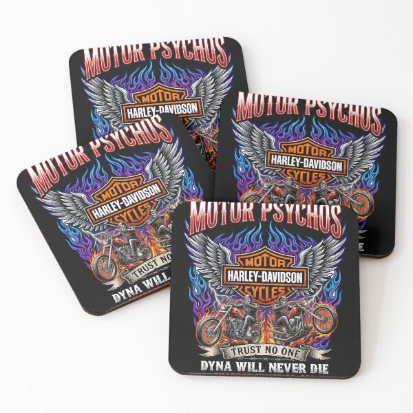 Item preview, Harley Davidson Dark Rider Custom Bike Illustration designed and sold by enzoade.