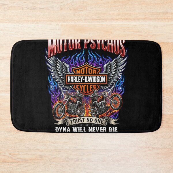 Item preview, Harley Davidson Dark Rider Custom Bike Illustration designed and sold by enzoade.