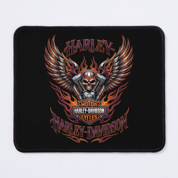 Item preview, Harley Davidson Chopper Motorcycle Graphic Artwork designed and sold by enzoade.