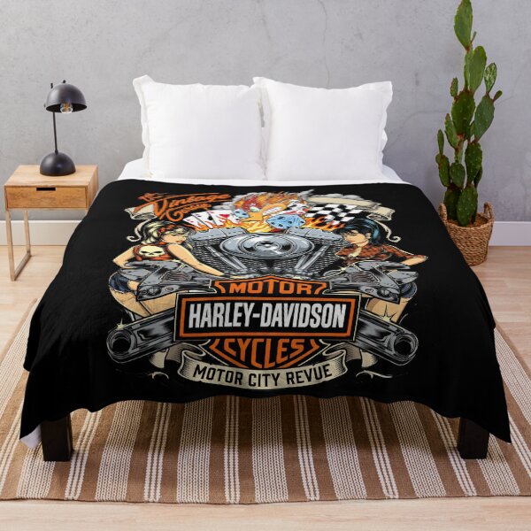 Item preview, Harley Davidson Skull and Pistons Graphic Design designed and sold by enzoade.