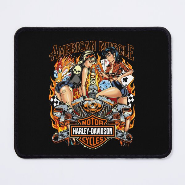 Item preview, Harley Davidson Vintage Motorcycle Rider Artwork designed and sold by enzoade.