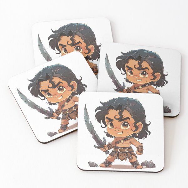 Item preview, conan the barbarian designed and sold by nerdyrock.