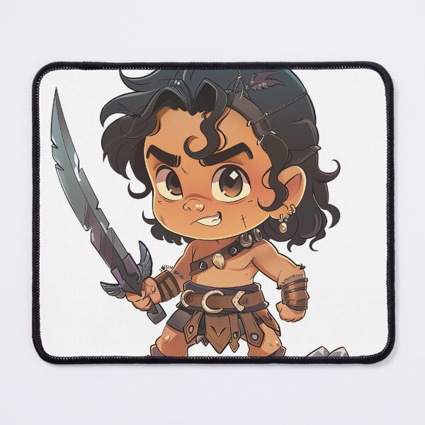 Item preview, conan the barbarian designed and sold by nerdyrock.