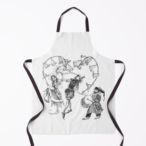Item preview, A trio of trooping fairy folk on parade designed and sold by TraceyEvansArt.