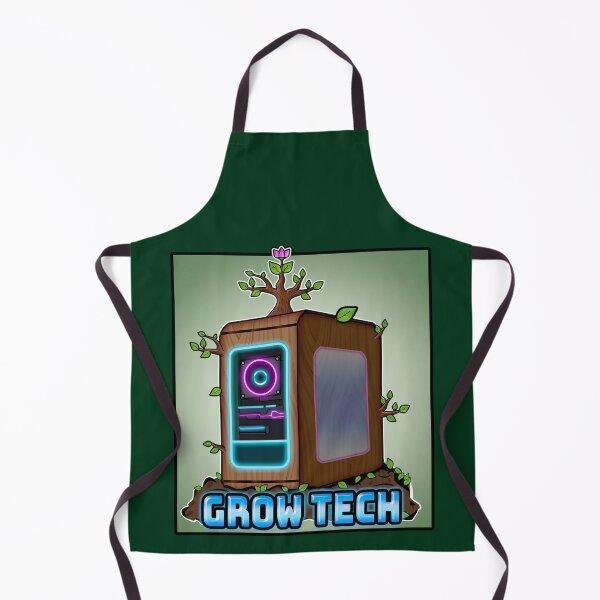 Item preview, GROW TECH : Cyberpunk Wooden PC Case with Neon Spirit designed and sold by AmazingEG.