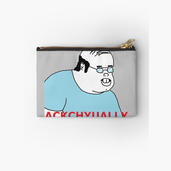 Item preview, Actually Ackchyually Meme designed and sold by WittyFox.