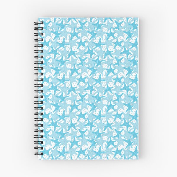Item preview, Starfish - Coastal Treasures - all blue designed and sold by Stephanie Fiona Design.