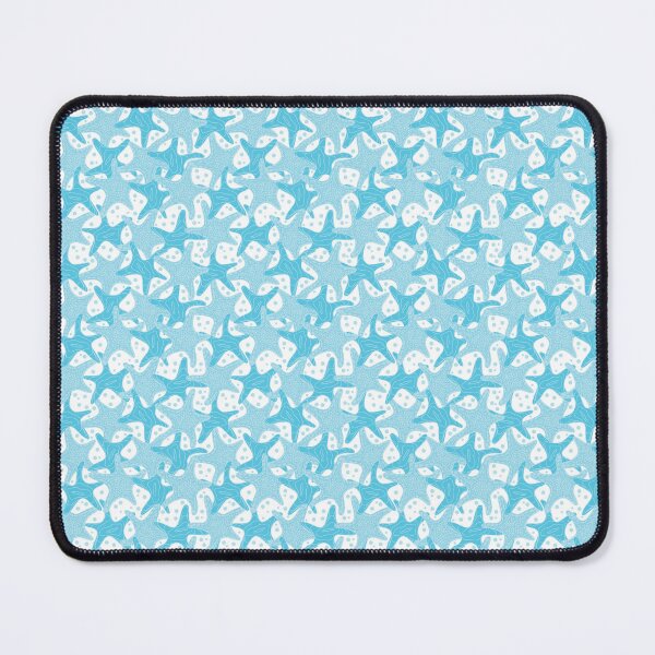 Item preview, Starfish - Coastal Treasures - all blue designed and sold by Stephanie Fiona Design.