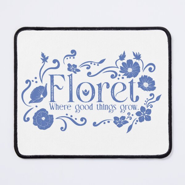 Item preview, Floret (Blue) designed and sold by elladoesdesign.