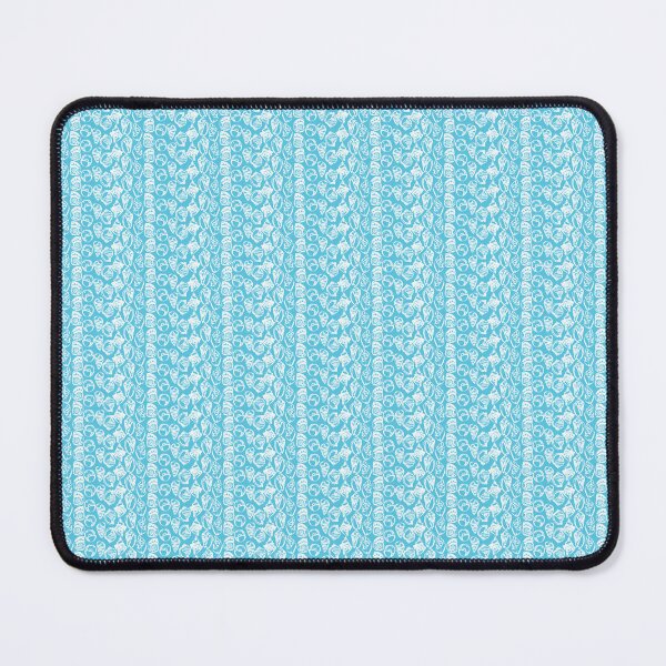Item preview, Shells - Coastal Treasures - blue white designed and sold by Stephanie Fiona Design.
