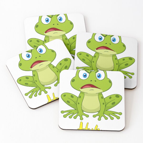 Item preview, Huh Frog – Funny Confused Frog Reaction Meme Illustration designed and sold by It's Bro Brand ★ ★ ★ ★ ★.