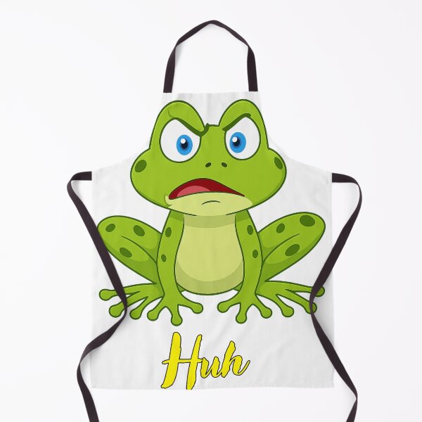 Item preview, Huh Frog – Funny Confused Frog Reaction Meme Illustration designed and sold by It's Bro Brand ★ ★ ★ ★ ★.