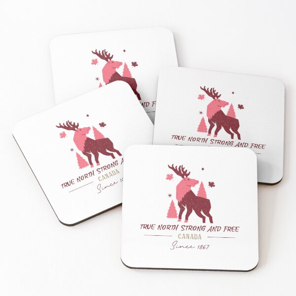 Item preview, True North Strong And Free Canada Graphic designed and sold by Bold & Brewed.