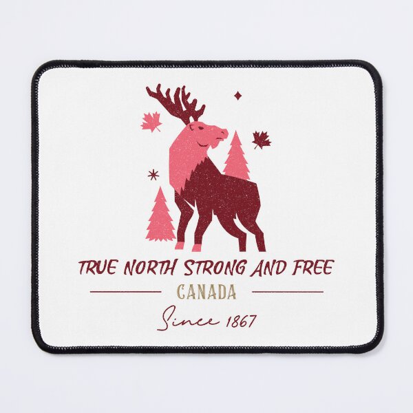 Item preview, True North Strong And Free Canada Graphic designed and sold by Bold & Brewed.