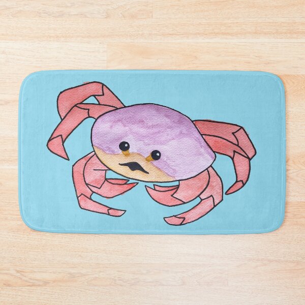 Item preview, Dungeness Crab on Beach Watercolor designed and sold by CoastalCaptures.