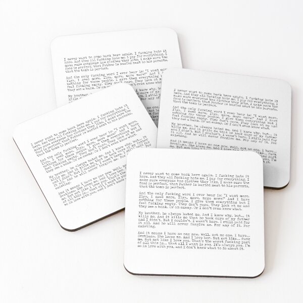 Item preview, Ilya's full Russian monologue - Heated Rivalry quote, Ilya Rozanov, Shane Hollander, Hollanov, I'll believe in anything designed and sold by RosefinchArt.