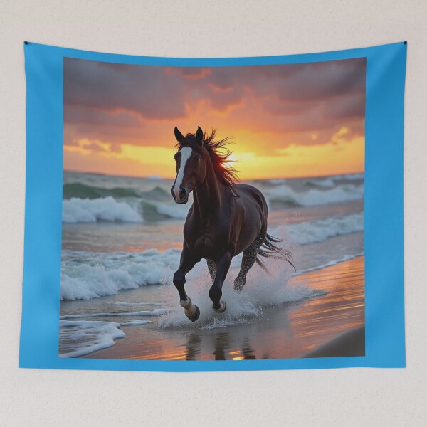Item preview, Horse at sunset designed and sold by laurakerr.