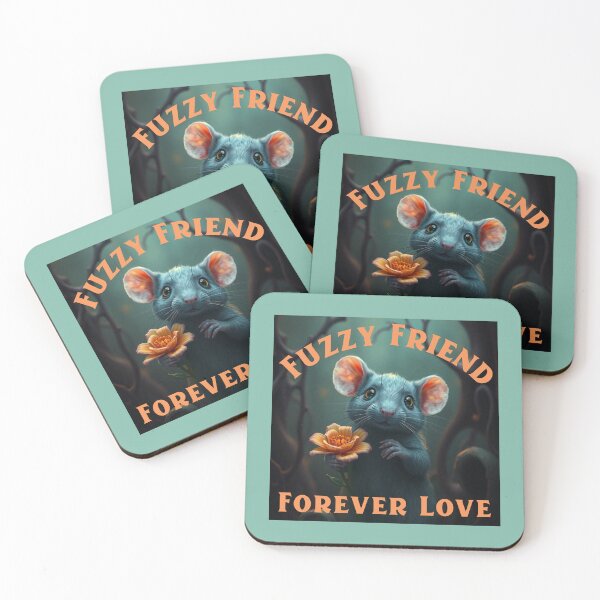 Item preview, Fuzzy Friend Forever Love Pet Rat designed and sold by Sachie's Studio.