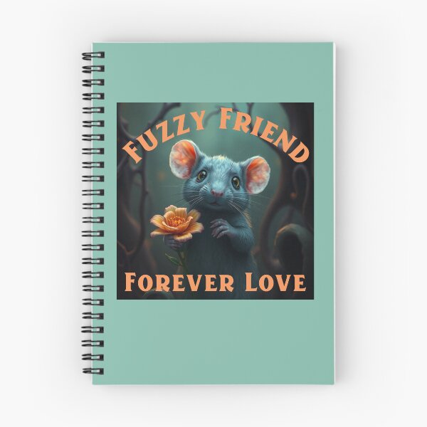 Item preview, Fuzzy Friend Forever Love Pet Rat designed and sold by Sachie's Studio.