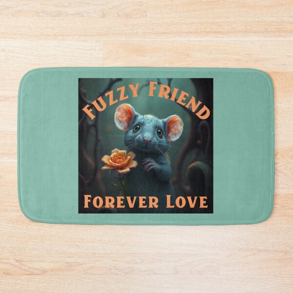 Item preview, Fuzzy Friend Forever Love Pet Rat designed and sold by Sachie's Studio.