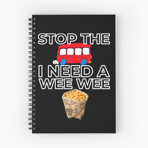 Item preview, Stop The Bus I Need a Wee Wee Scottish Humor Road Trip Design designed and sold by Loom on the Loch.