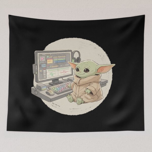 Item preview, BABY YODA VIDEO EDITOR designed and sold by LIS AND MELIVERSO.