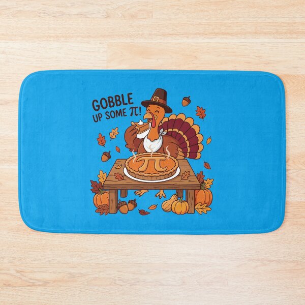 Item preview, Gobble Up Some Pi Thanksgiving Math Turkey Pun designed and sold by RobinaWorks.