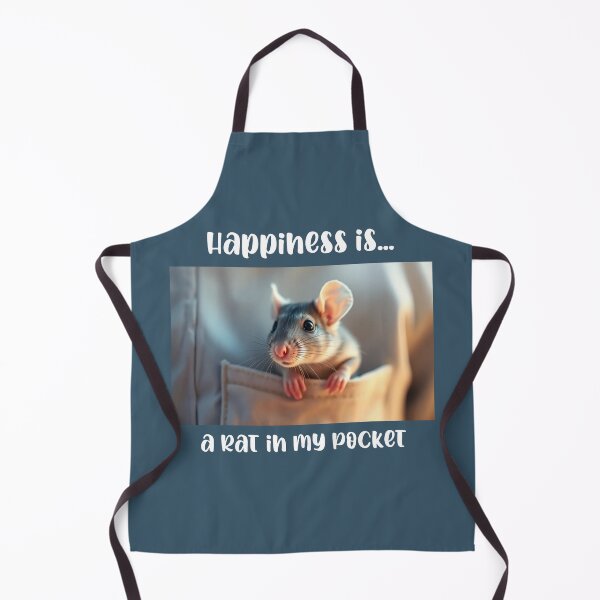 Item preview, Happiness is Rat in Pocket Pet Rat designed and sold by Sachie's Studio.