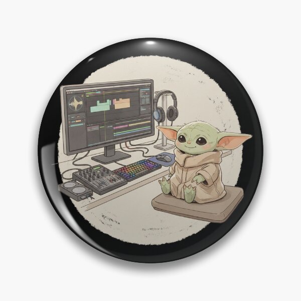 Item preview, BABY YODA FILM PRODUCER designed and sold by LIS AND MELIVERSO.