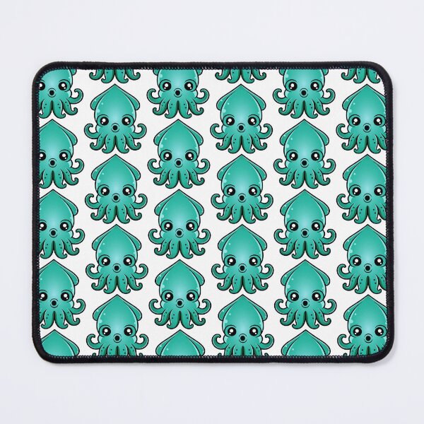 Item preview, Kawaii chibi squid cute sea anima designed and sold by criptart.