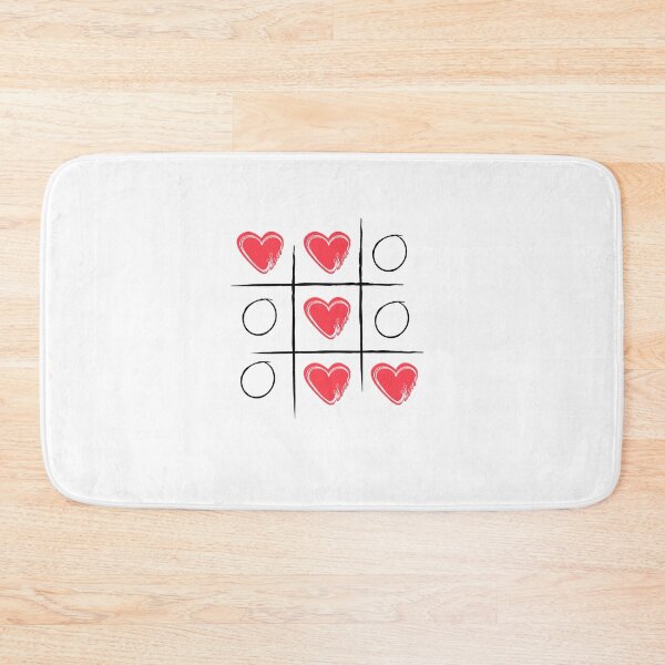 Item preview, Tic-Tac-Toe Valentine Heart Game Aesthetic designed and sold by Tamer ⭐⭐⭐⭐⭐.