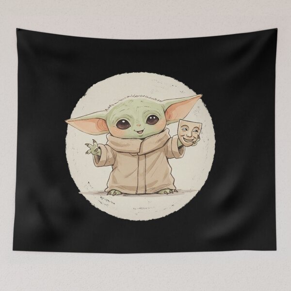 Item preview, BABY YODA ACTOR designed and sold by LIS AND MELIVERSO.
