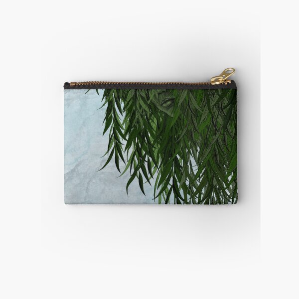 Item preview, A woman’s face appearing through willow leaves designed and sold by TraceyEvansArt.