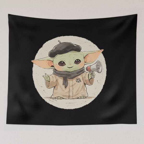 Item preview, BABY YODA FILM DIRECTOR designed and sold by LIS AND MELIVERSO.