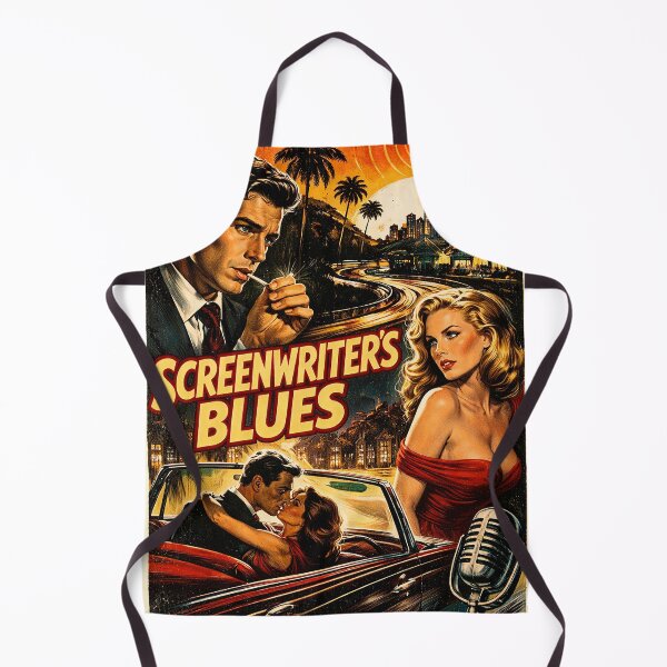 Item preview, Screenwriters Blues – Vintage Hollywood Noir Pulp Poster Art designed and sold by DiamondSkyShirt.